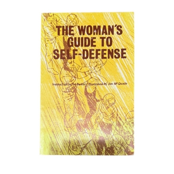 RETRO BOOK The Woman's Guide to Self-Defense Illustrated Book Feminist Vintage - Picture 2 of 10